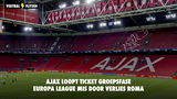 Ajax loopt ticket groepsfase Europa League mis door verlies Roma