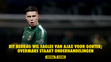 Dit bedrag wil Eagles van Ajax voor Gorter; Overmars staakt onderhandelingen