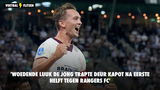 'Woedende Luuk de Jong trapte deur kapot na eerste helft tegen Rangers FC'