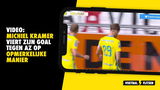 VIDEO: Michiel Kramer viert zijn goal tegen AZ op opmerkelijke manier