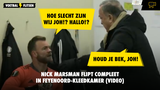 Uniek kijkje in Feyenoord-kleedkamer: Marsman flipt compleet, Advocaat wijst hem terecht