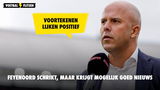 Feyenoord schrikt, maar krijgt mogelijk goed nieuws: "Voortekenen lijken positief"