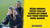Hélène Hendriks vertelt over het gesprek dat komen gaat tussen Veronica Inside-mannen