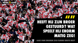 Ajax-fans ergeren zich tijdens eerste helft tegen Heracles: "Heeft hij zijn broer gestuurd?"