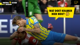 Bijzonder moment tijdens #feyrkc: Michiel Kramer kust Cyriel Dessers na duel met Feyenoord-spits