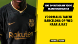 Voormalig Barcelona-talent voedt geruchten over transfer naar Ajax met like op Instagram
