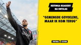 Heitinga reageert op ontslag: "Gemengde gevoelens, maar ik kom terug"