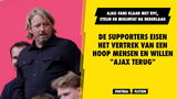 Ajax-supporters schreeuwen om vertrek Steijn en Mislintat na gitzwarte Klassieker