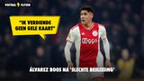 Álvarez boos na 'slechte beslissing': "Ik verdiende geen gele kaart"