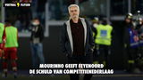 Mourinho geeft Feyenoord de schuld van competitienederlaag