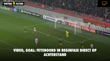 VIDEO, GOAL: Feyenoord in beginfase direct op achterstand