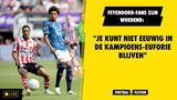 Feyenoord-fans zijn woedend na eerste helft: "Je kunt niet eeuwig in de kampioens-euforie blijven"
