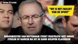 Rotterdamse burgemeester reageert op dramatische avond : "Dit is het failliet van de sport"