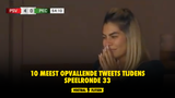 10 meest opvallende tweets tijdens speelronde 33