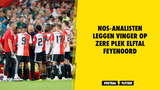 Van Hooijdonk ziet zwakke plek Feyenoord: 'Daar gebeurde helemaal niks'
