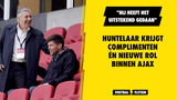 Huntelaar krijgt complimenten én nieuwe rol binnen Ajax: "Hij heeft het uitstekend gedaan"