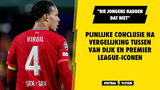Van Dijk vergeleken met Premier League-iconen: "Die jongens hadden dat niet"