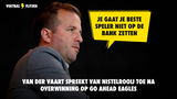 Van der Vaart spreekt Van Nistelrooij toe: "Je gaat je beste speler niet op de bank zetten"