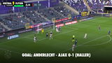 VIDEO GOAL! Anderlecht - Ajax 0-1 (Sébastien Haller)