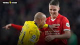 Luuk de Jong scoort 1-1 voor PSV tegen Dortmund in de Champions League