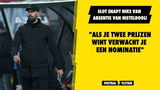 Slot snapt niks van absentie Van Nistelrooij: "Twee prijzen, dan verwacht je een nominatie"