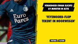'Feyenoord-flop tekent in Noorwegen na slechts 69 speelminuten uit Rotterdam'