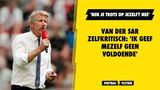 Van der Sar zelfkritisch: 'Ik geef mezelf geen voldoende'