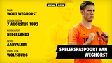 Spelerspaspoort Wout Weghorst (profiel)