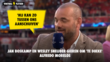 Jan Boskamp en Wesley Sneijder gieren om 'te dikke' Alfredo Morelos