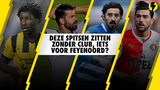 Deze spitsen zitten zonder club, iets voor Feyenoord?