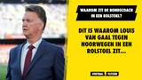Dit is waarom Van Gaal in een rolstoel zit tegen Noorwegen