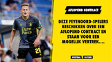 Deze Feyenoord-spelers beschikken over een aflopend contract en staan voor een mogelijk vertrek....