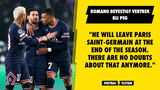 Romano bevestigt vertrek bij PSG: "He will leave PSG, no doubts about that anymore"