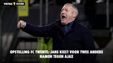 Opstelling FC Twente: Jans kiest voor twee andere namen tegen Ajax