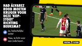 Had Álvarez rood moeten krijgen voor deze 'kopstoot' richting Beukema?