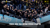 VIDEO: deel van uitvak Vitesse stort in
