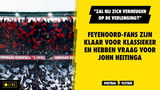 Feyenoord-fans hebben vraag voor Heitinga: "Zal hij zich al verheugen op de verlenging?"