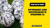 Team van de Week! Rotterdamse overheersing in speelronde 26!