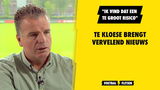 Te Kloese brengt vervelend nieuws: "Ik vind dat een te groot risico"