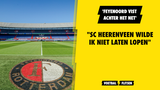 Feyenoord vist achter het net: "sc Heerenveen wilde ik niet laten lopen"