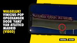 WALGELIJK! Vincius-pop opgehangen door 'fans' van Atletico Madrid (VIDEO)