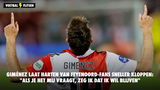 Giménez laat harten van Feyenoord-fans sneller kloppen: "Als je het mij vraagt, zeg ik dat ik wil blijven"