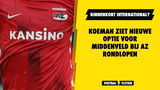 Koeman ziet nieuwe optie voor middenveld bij AZ rondlopen