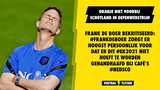 Oranje-fans klaar met bondscoach: "Lijkt erop dat Frank de Boer een add on pakket is op Corona"