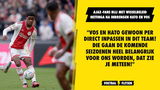 Ajax-fans blij met wisselbeleid Heitinga: "Die worden zo belangrijk voor ons..."