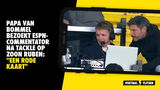 Papa Van Bommel bezoekt ESPN-commentator na tackle op zoon Ruben: "Een rode kaart"