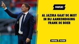 Foutje! Al Jazira gaat de mist in bij aankondiging Frank de Boer