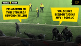 Walgelijke beelden: derby MVV - Roda loopt volledig uit de hand, zes agenten en twee stewards gewond...