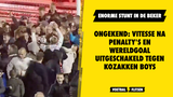 Ongekend: Vitesse na penalty's en wereldgoal uitgeschakeld tegen Kozakken Boys