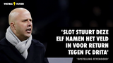 'Arne Slot stuurt deze elf namen het veld in voor return tegen FC Drita'